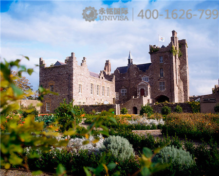 愛爾蘭的城堡外部景觀 愛爾蘭移民三代